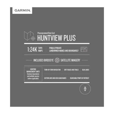 Garmin2025/2026Huntview Plus Data Card South Carolina