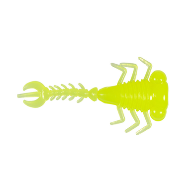 Z‑MAN LarvaZ 1.75″ Hot Chartreuse 8‑Pack