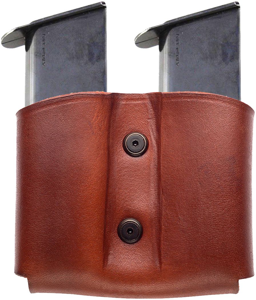 Leather Double Magazine Pouch