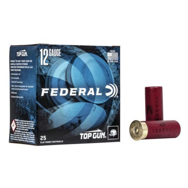 Federal Top Gun 2.75" 1 1/8oz #7.5 Shot 12 Gauge Ammo 25 Rounds