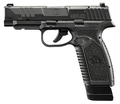 FN Reflex XL NMS 3.8" 9mm 15rd/18rd Pistol, BLK/BLK - 66-101759