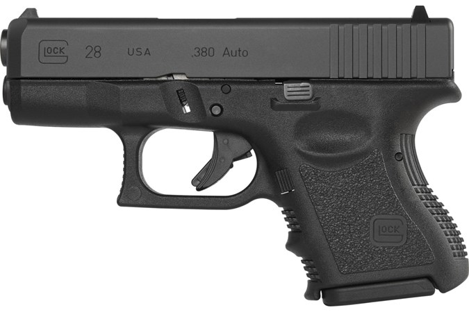 Glock 28 380 Auto 3.43” 10-Rd Semi-Auto Pistol