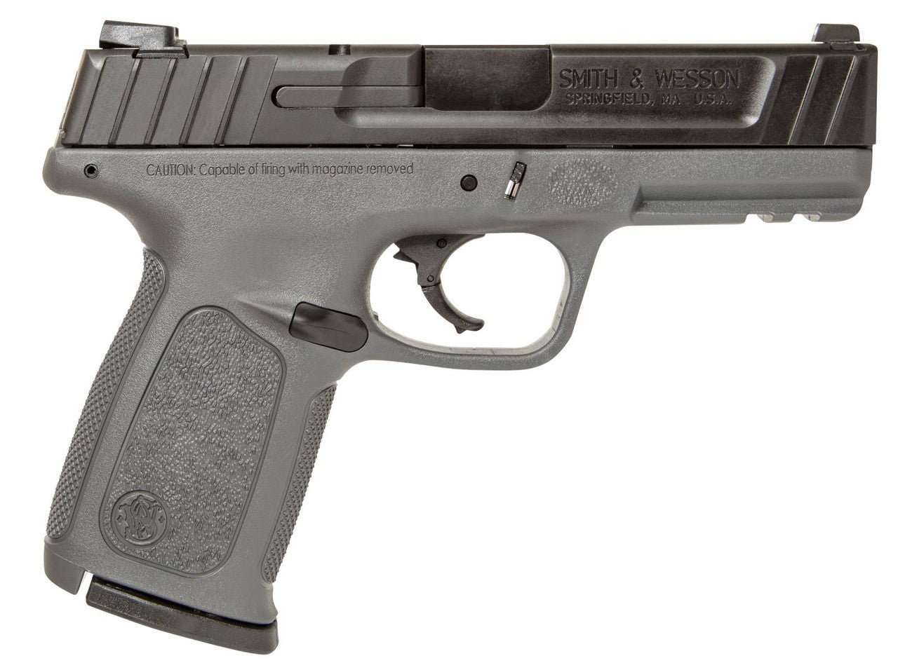 Smith & Wesson SD99mm Luger 4" Barrel, 16+1 Gray Black Armornite Stainless Steel Gray Polymer Grip