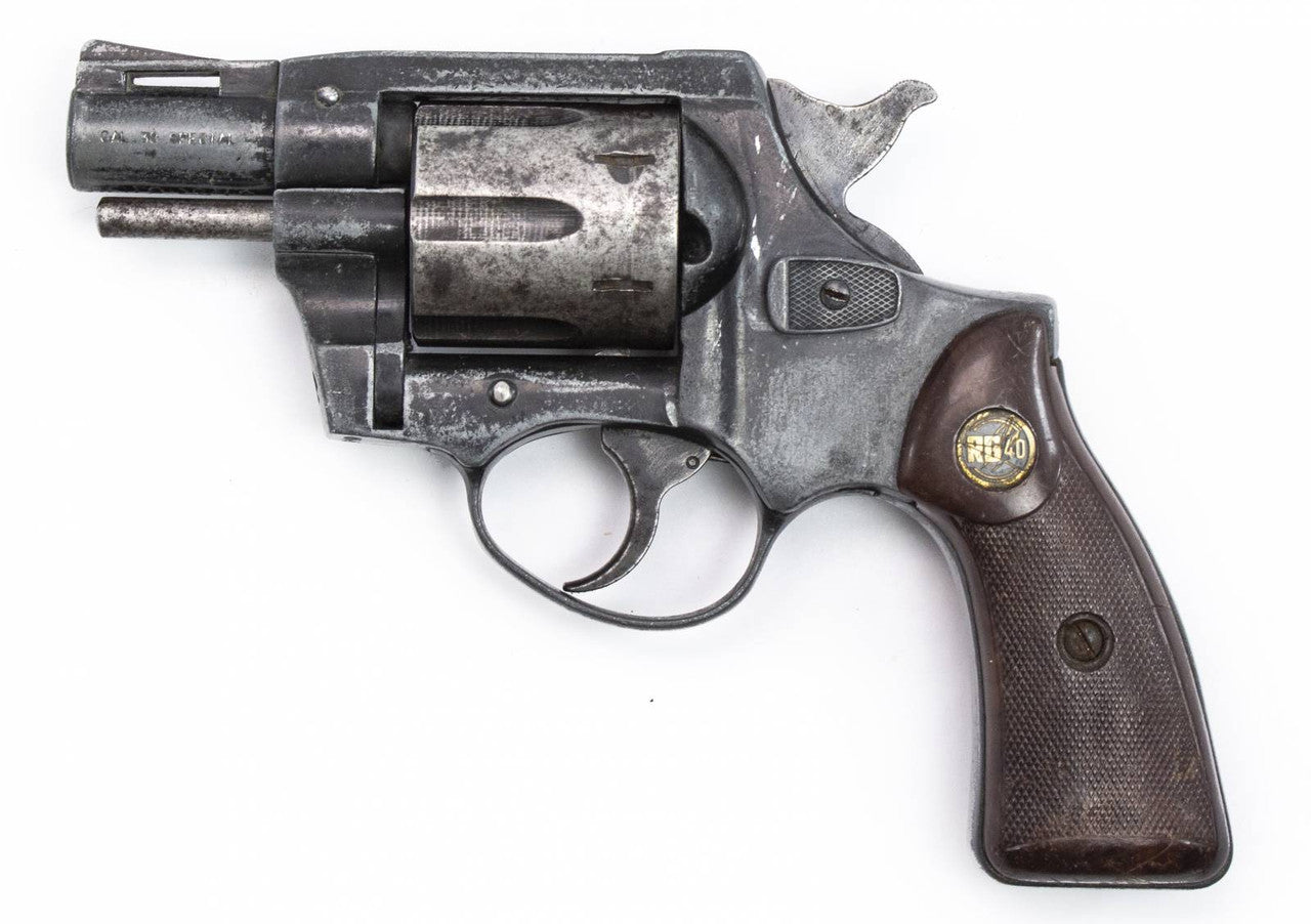 Rohm RG 40, .38 Special, 2 Barrel, Fixed Sights, Blued Revolver