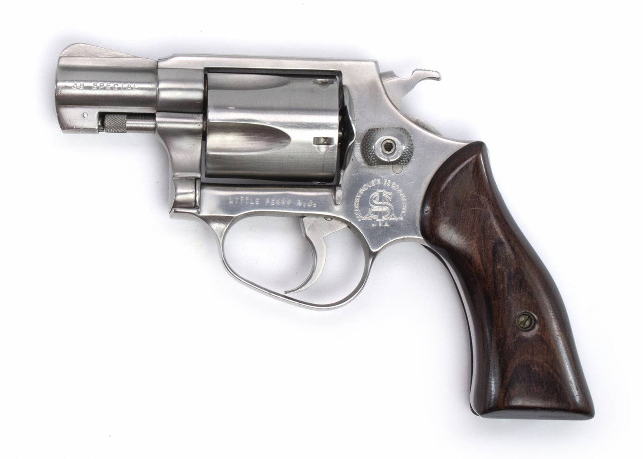 SECURITY IND. POLICE SECURITY 38 SPECIAL DA 1.75 BARREL STAINLESS STEEL-USED