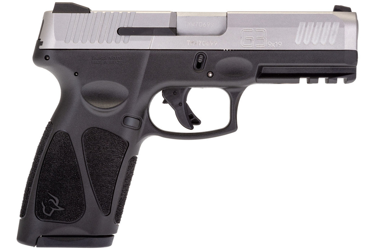 Taurus 1G3949 G39mm Luger 4 15+1 17+1 Black, Black Polymer Grip