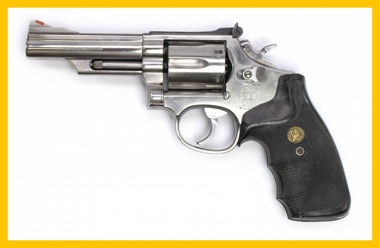 S&W 66-2 357 MAG STAINLESS STEEL REVOLVER-USED