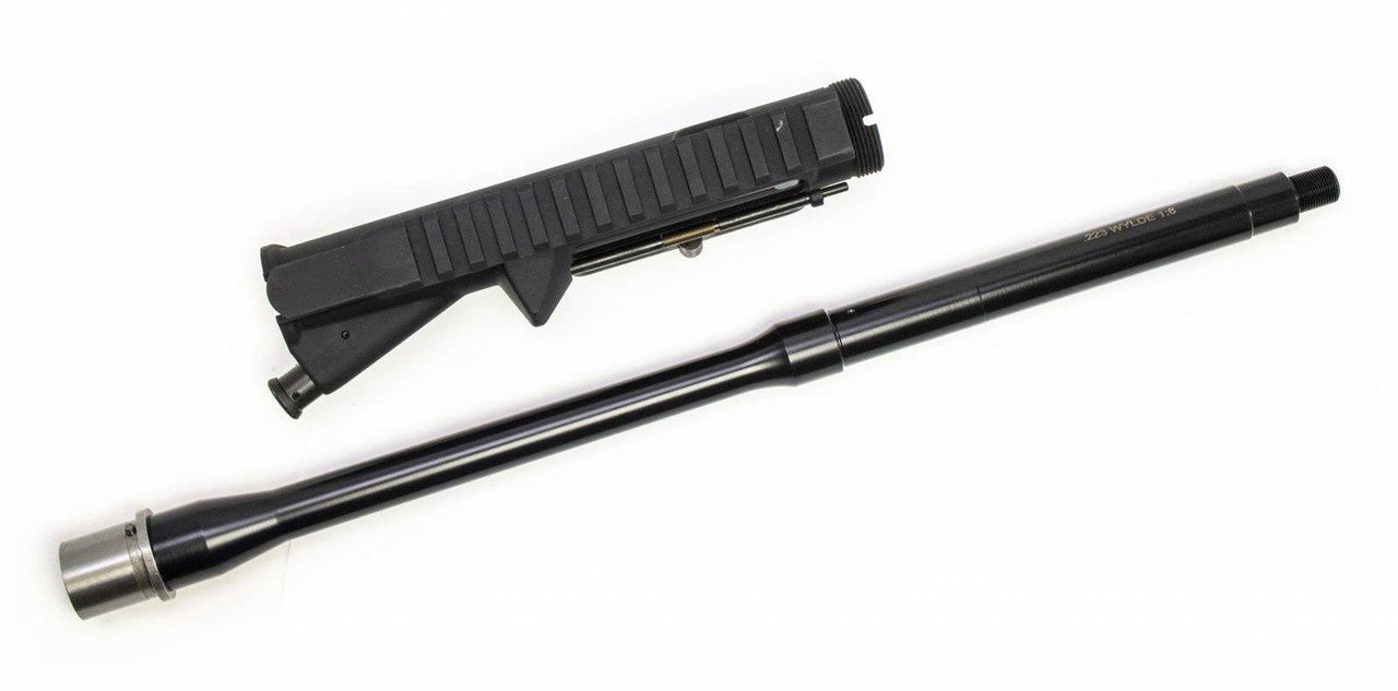 Bushmaster AR-15 Upper Receiver with AR15 Platform .223 Wylde Barrel 16.25 1:8 Twist RH in Black Nitride