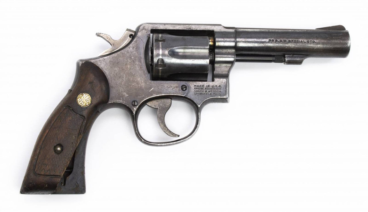 S&W 10-8 38 SPECIAL 4 BARREL REVOLVER1549