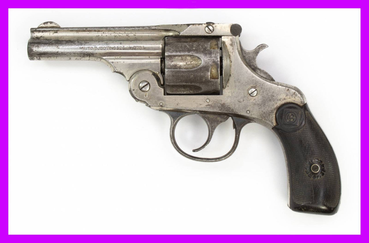 H&R Topbreak Revolver, .32 S&W, 3.25 Barrel, Stainless Steel