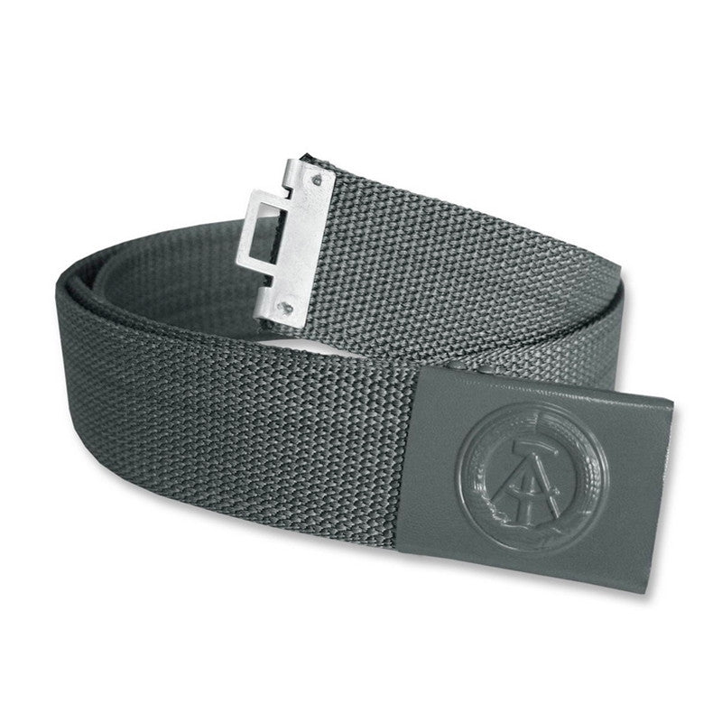 East German Grey Combat Belt - 3 Pack