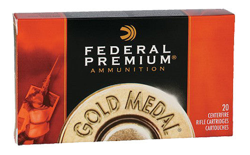 Federal GM308M2 Gold Medal308 Win 175 gr Sierra MatchKing Boat-Tail Hollow Point (BTHP) 20 Bx/ 10 Cs