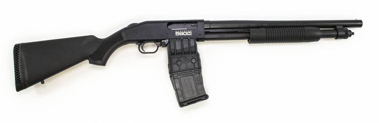 Mossberg 12 Gauge 18.50 2.75 10+1, 590M Mag-Fed Blued