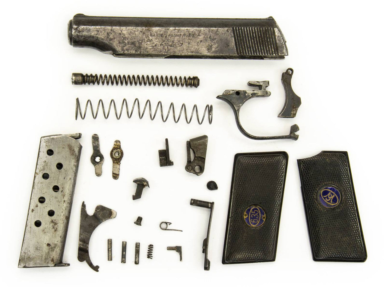 Parts Kit Walther 8.25ACP PSTL W/1 - 8RD Mag