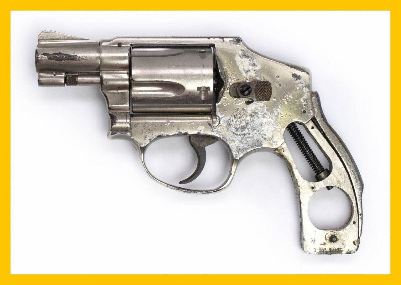 S&W Revolver 42, .38 Special 1 7/8" Barrel, Fixed Sights, Nickel