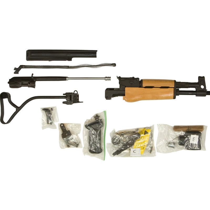 AK47 Romanian PM-90 AIMR AK-47 7.62x39 Parts Kit with Side-Folding Stock NOW with Populated NEW! 12 USA Made Nitrided Barrel