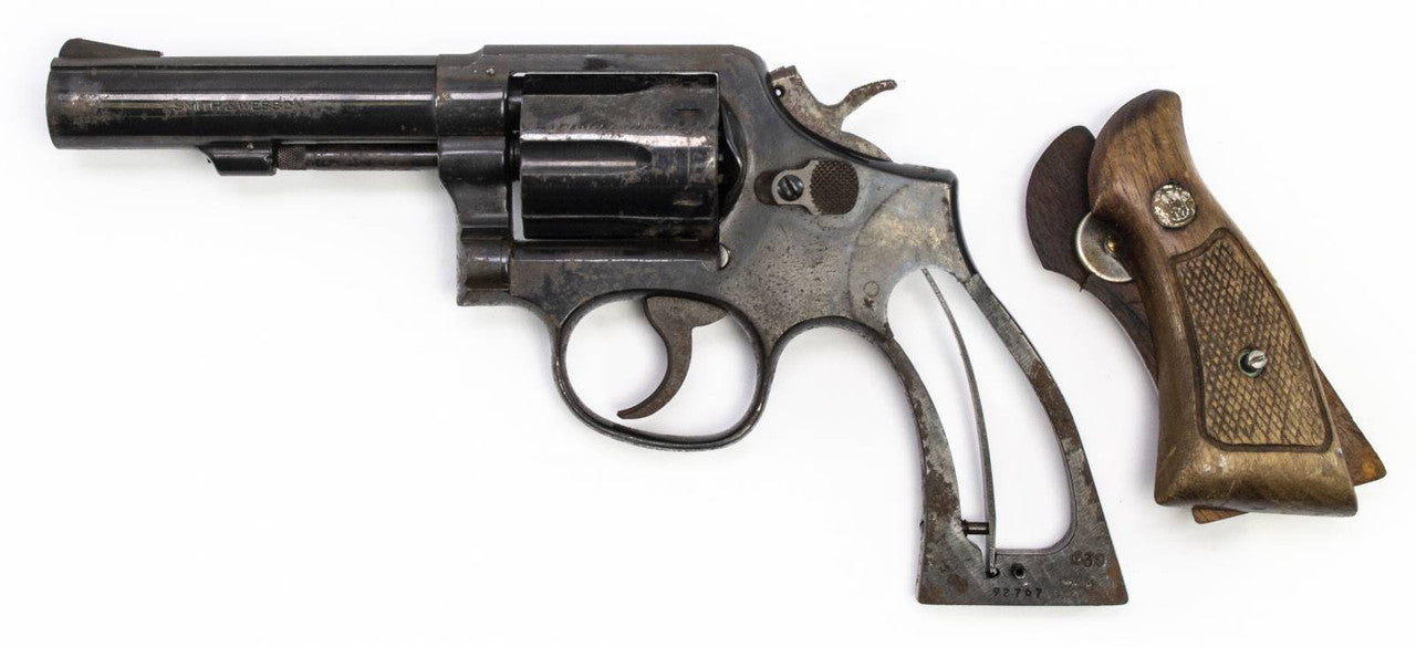 S&W 13-2 357 MAG 4 Barrel Fixed Sights Square Butt Blued Revolver 