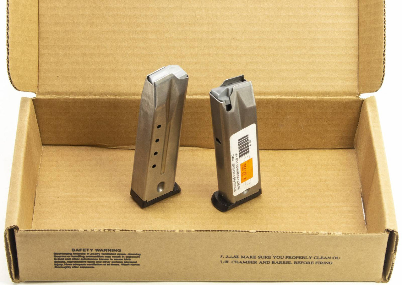 2 NEW RUGERP89/93/94/95/PC9 15RD MAGS