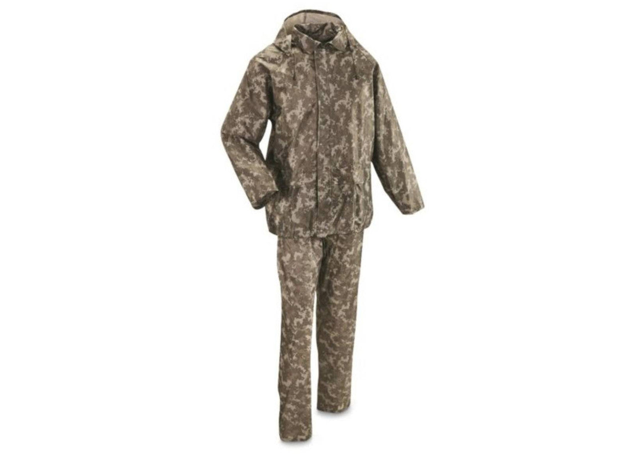 MIL-TEC AT-DIGITAL CAMO WET WEATHER SUIT NEW - 3XL