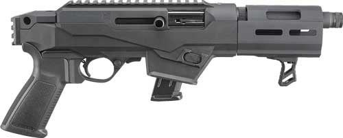 Ruger 29101 PC Charger9mm Luger 6.50 TB 10+1 Black Hard Coat Anodized Black Polymer Grip