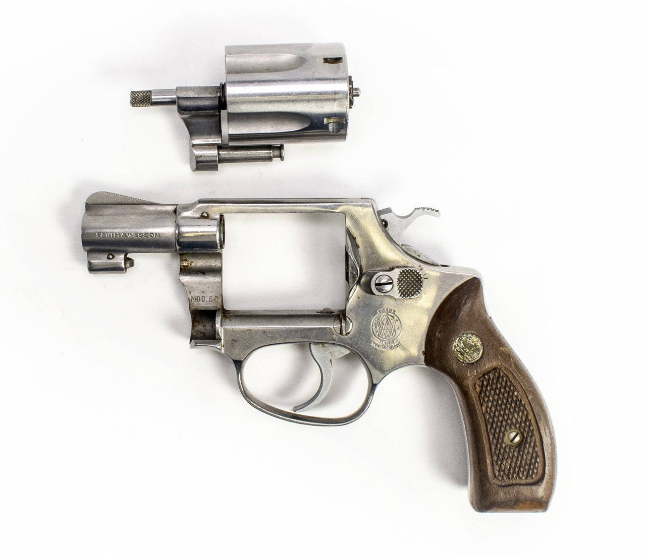 S&W 60 .38 Special 1 7/8' Barrel Stainless Steel Revolver -USED