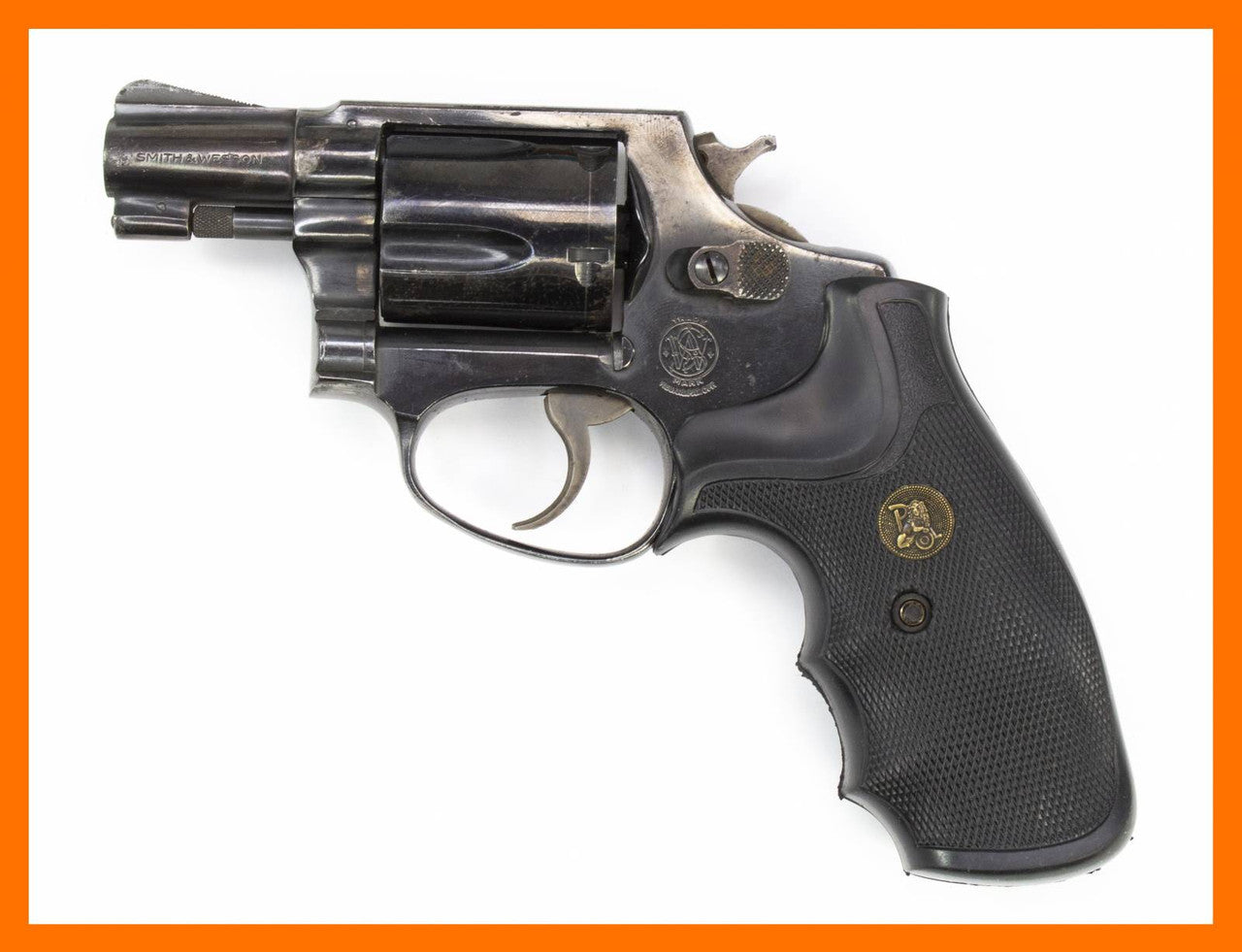 S&W 36 .38SPL 2" BARRELBLUE, FIXED SIGHT, SQUARE BUTT