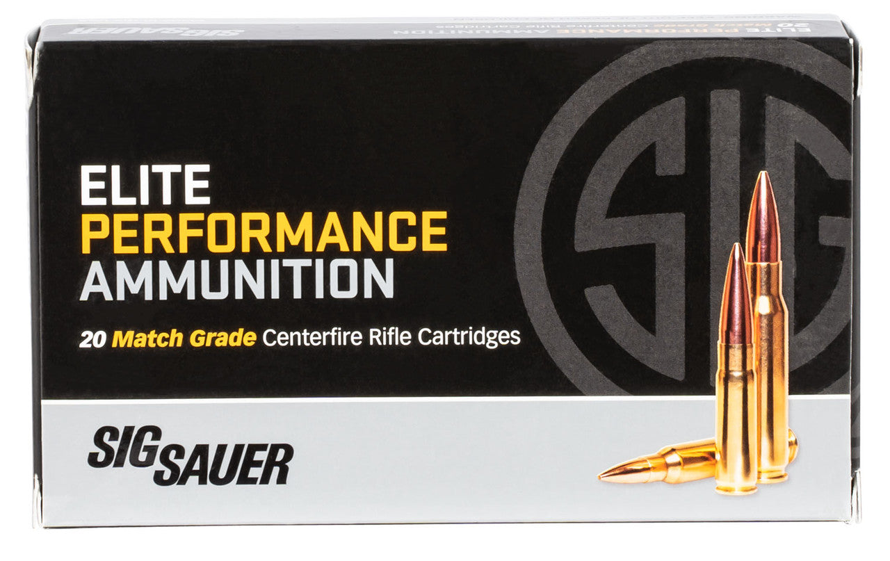 Sig Sauer E3006M220 Elite Match Grade30-06 Springfield 175 gr Open Tip Match (OTM) 20 Bx/ 10 Cs