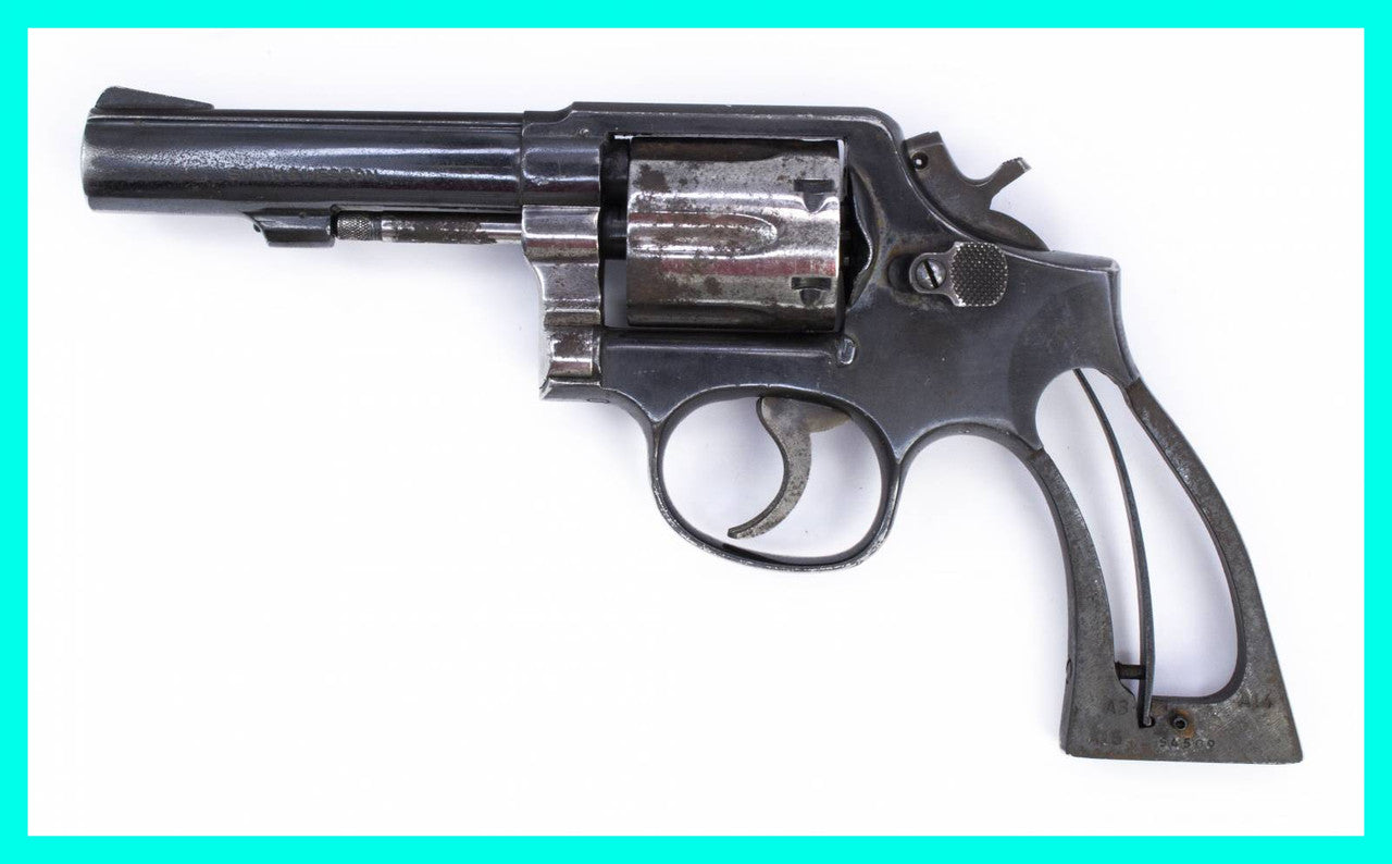 REVOLVER S&W 10-6 38SPL DA 4HVY BARREL FIXED SIGHTS SQUARE BUTT BLUE