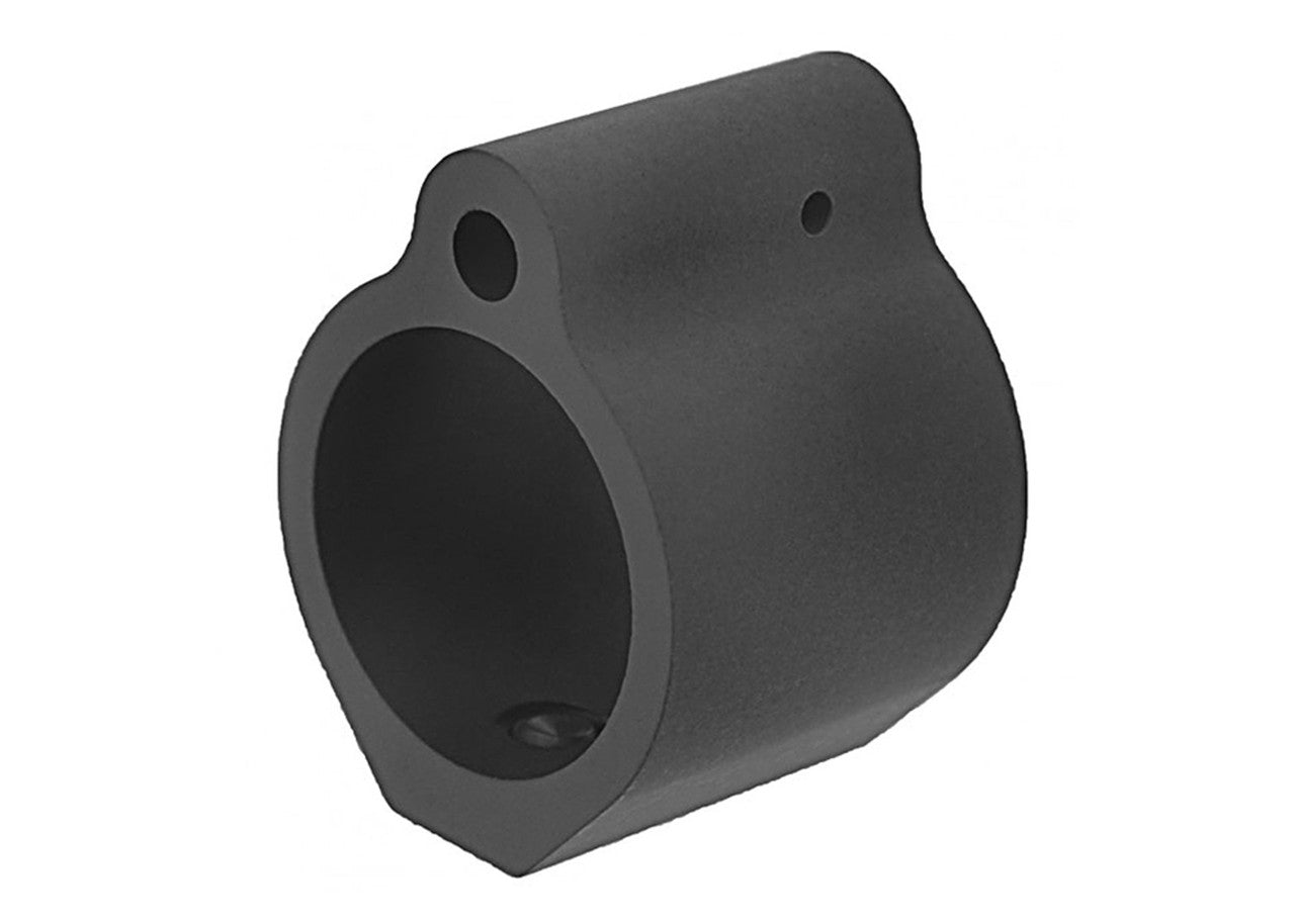 TacFire Low Profile Micro Gas Block 0.936 Diameter Bull Barrel 5.56/223 & 308 Black Hardcoat Anodized Aluminum