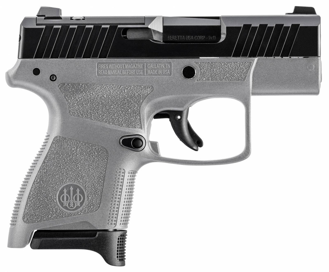 Beretta USA JAXN926A1 APX A1 9mm Luger 3.30 6+1,8+1 Wolf Gray Frame Black Front Serrated Slide with Optics Cut