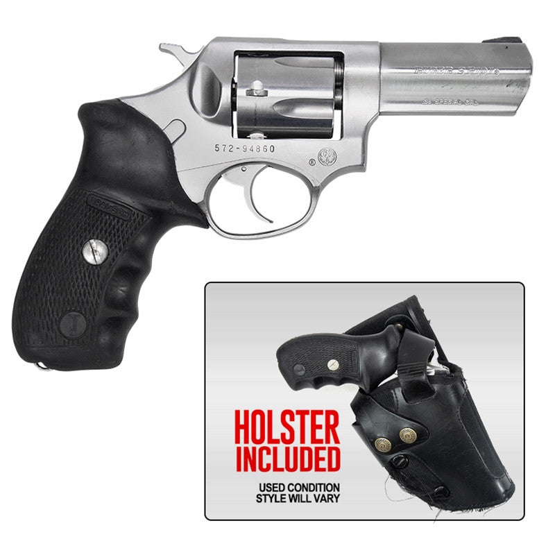 Ruger SP101 .38 Special 3 SS5-shotRevolver - LEO Trade-In -
