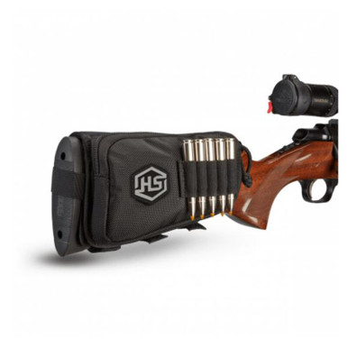 Hunter's Specialties Rifle Shell Holder with Pouch - Polyester Black