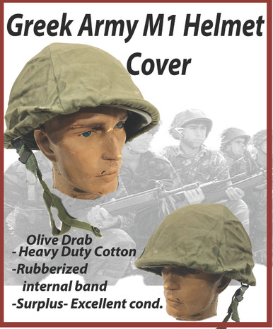 Greek Army M1 Helmet Cover