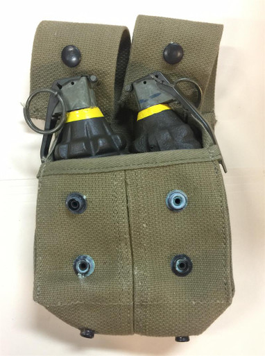 Convertible Pouch with 2 Mk2 Pineapple Grenades (Inert)