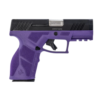Taurus GX2 3.38" 9MM Pistol w/ (2)13rds Mags, Dark Purple/Black
