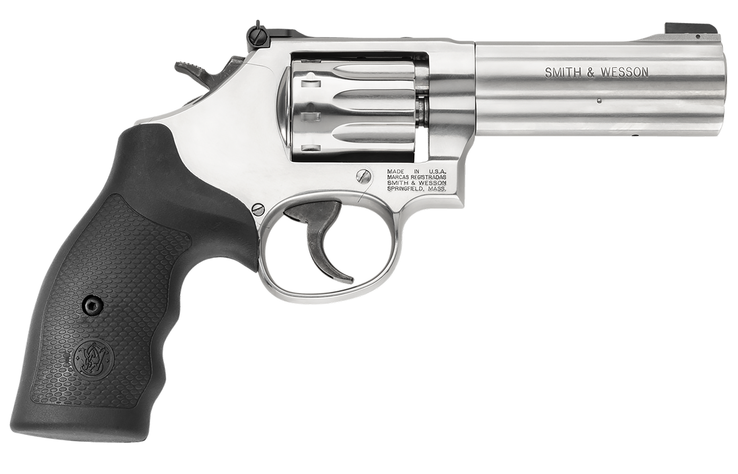 Smith & Wesson 617 K-Frame 22 LR 4" 10-Rd DA/SA Stainless Revolver