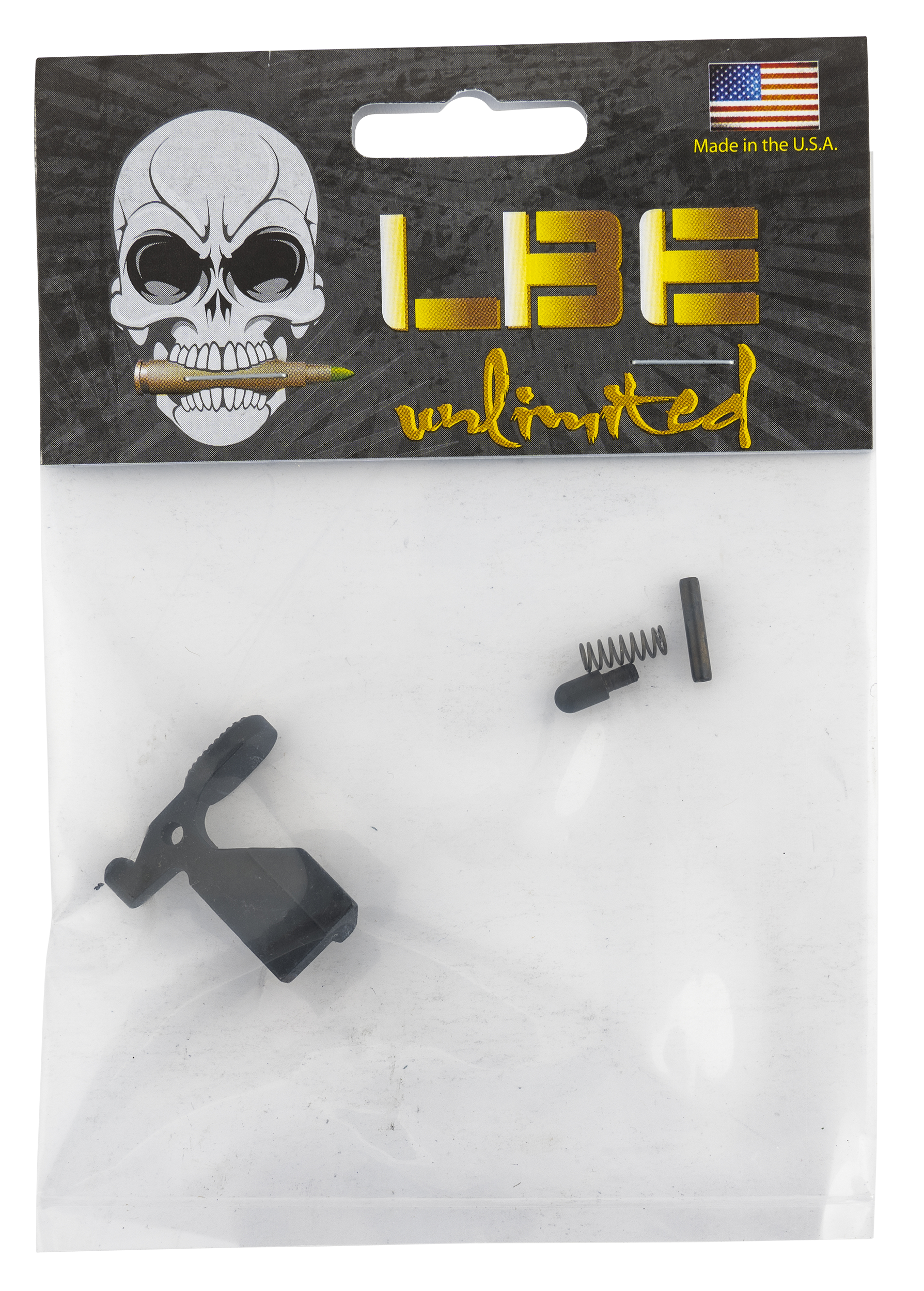 LBE Unlimited Mil-Spec Bolt Catch Assembly AR-Platform Black Steel