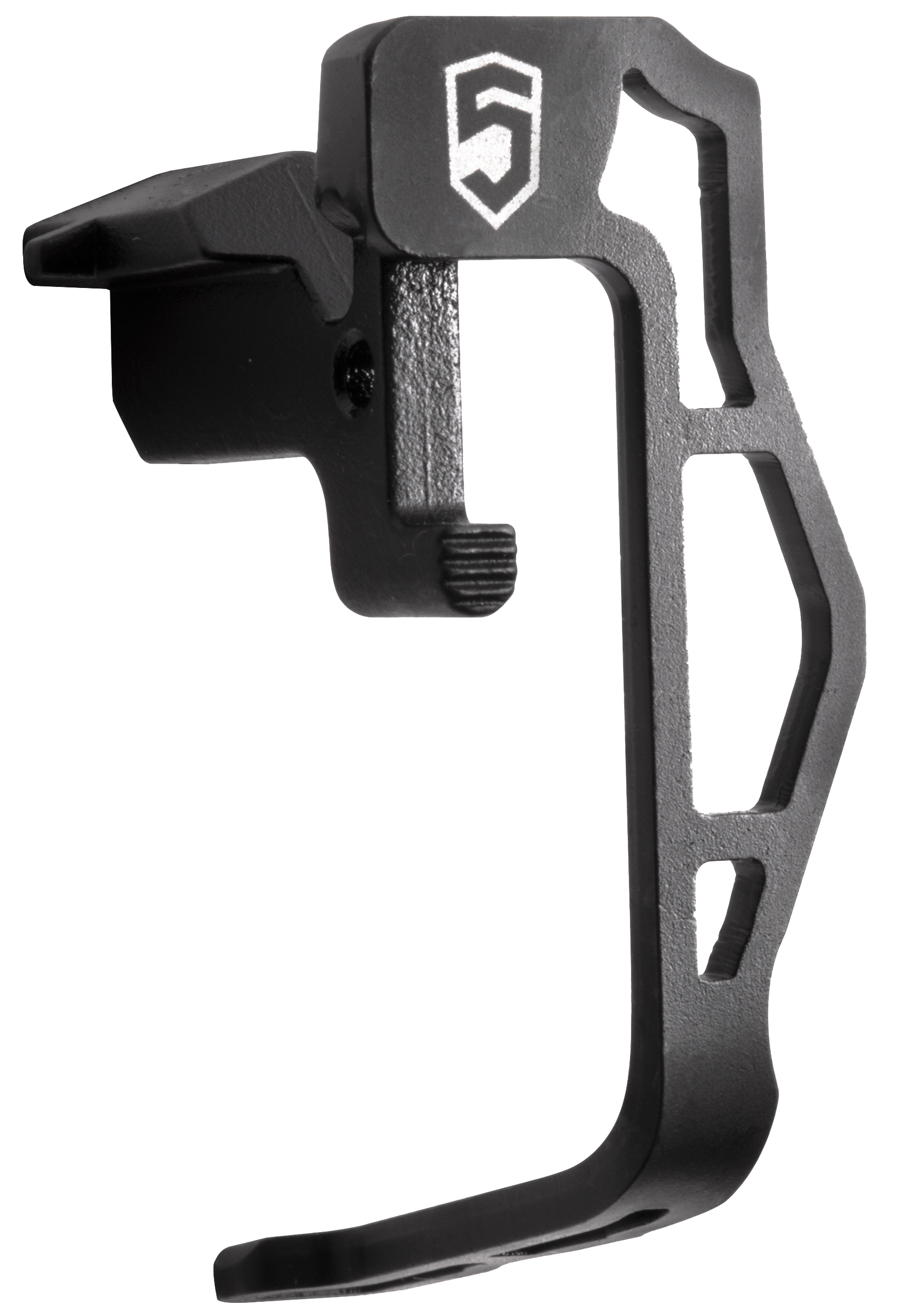 Phase 5 Weapon Systems Extended Bolt Release V2 Black Steel AR-10 2.15"