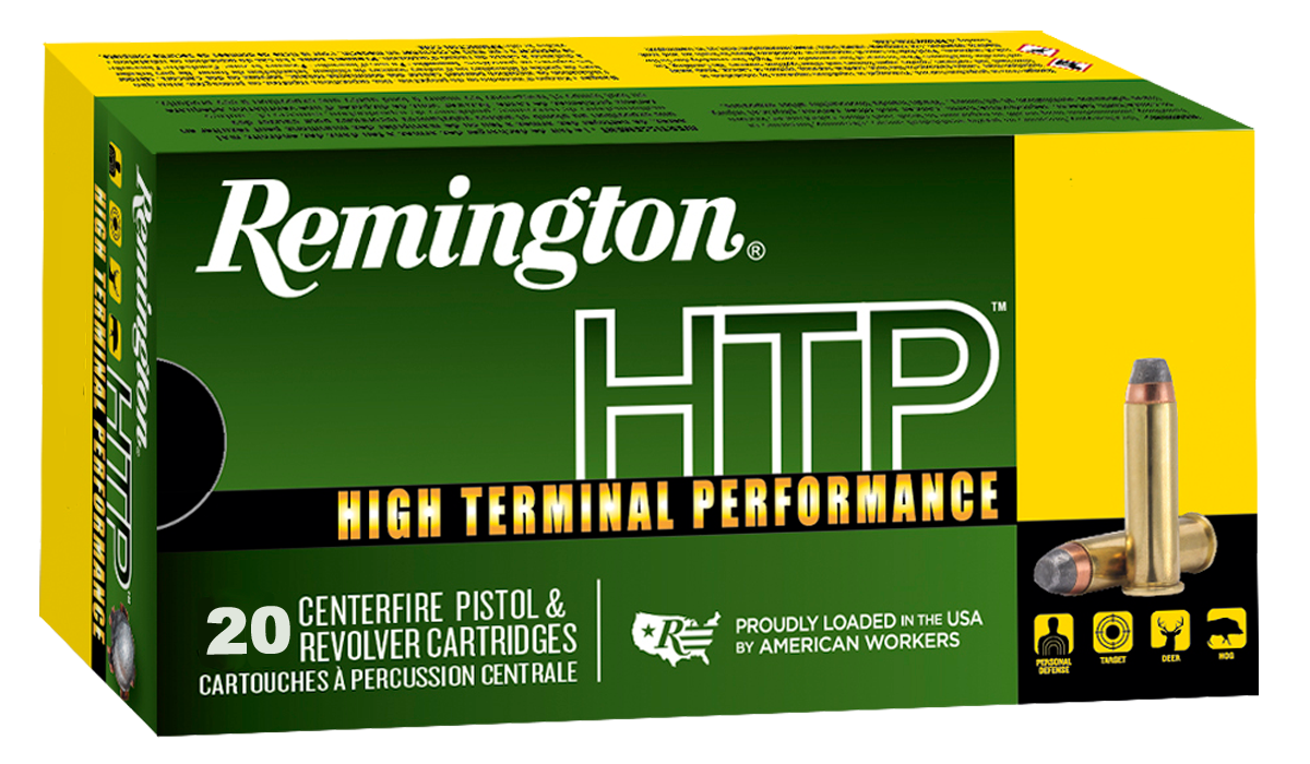 Remington Ammunition HTP 38 Special +P 110gr Semi-Jacketed Hollow Point (SJHP) 20 Bx/25 Cs - Box or Case