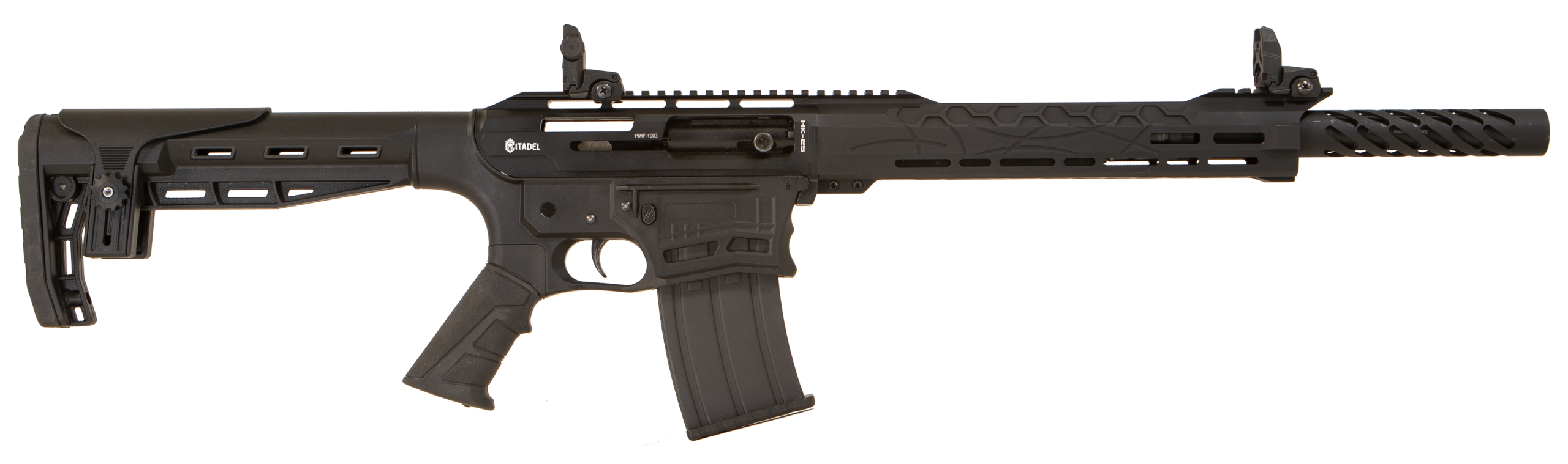 Citadel Boss25 12 Gauge 3" 18.75" 5+1 Semi-Auto Shotgun - Black