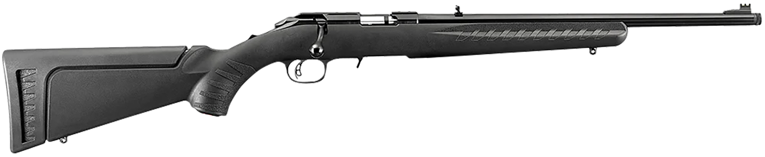 Ruger 8322 American Rimfire 22 WMR 9+1 18" Bolt-Action Rifle - Threaded Satin Blued