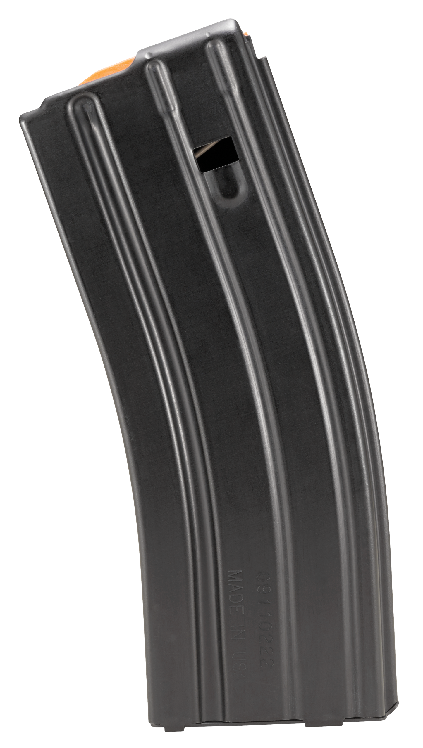 DuraMag Speed 30rd 223 Rem/300 Blackout/5.56x45mm NATO AR-15 Magazine - Black w/ Orange Follower