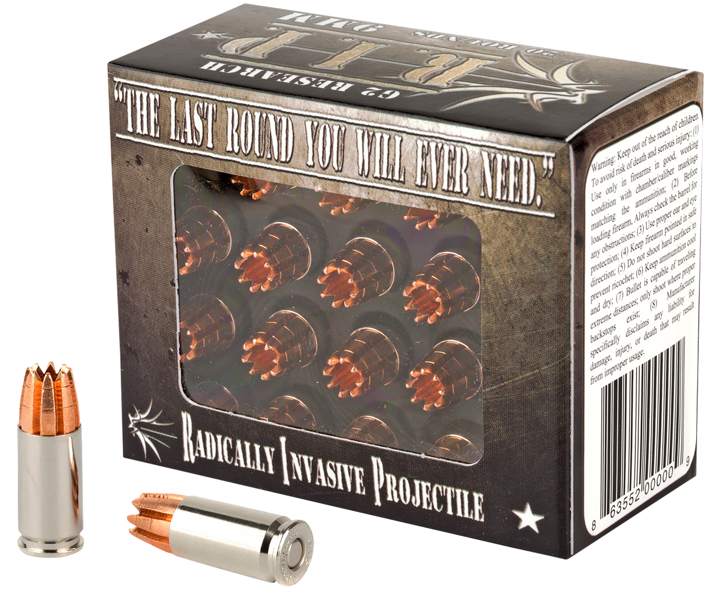 G2 Research R.I.P 9mm Luger 92gr Fracturing Hollow Point 20 Rd - Box or Case