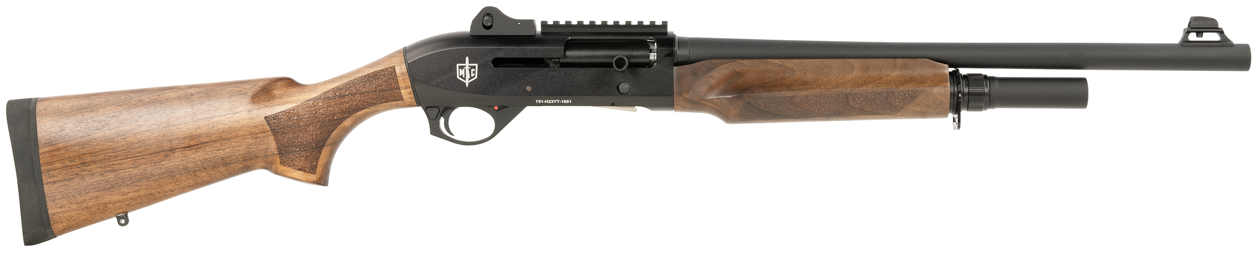 MAC 2 Tactical 12 Gauge 18.50" 3" 5+1 Semi-Auto Shotgun - Turkish Walnut