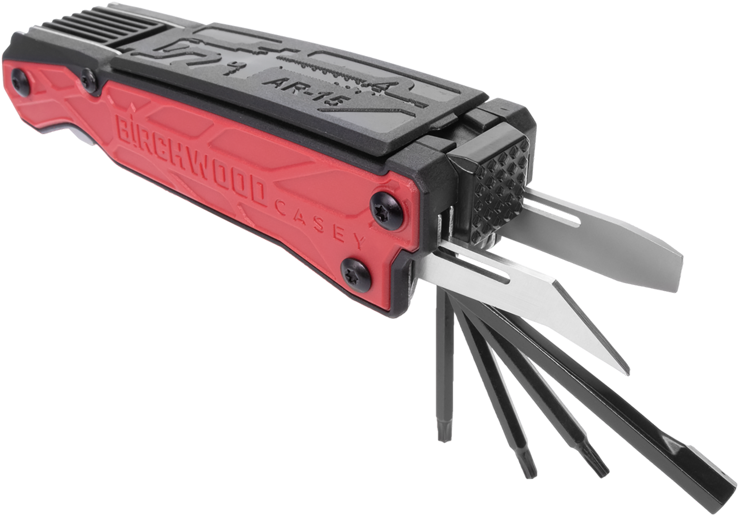 Birchwood Casey ARMT AR-15 Multi-Tool Black/Red Folding