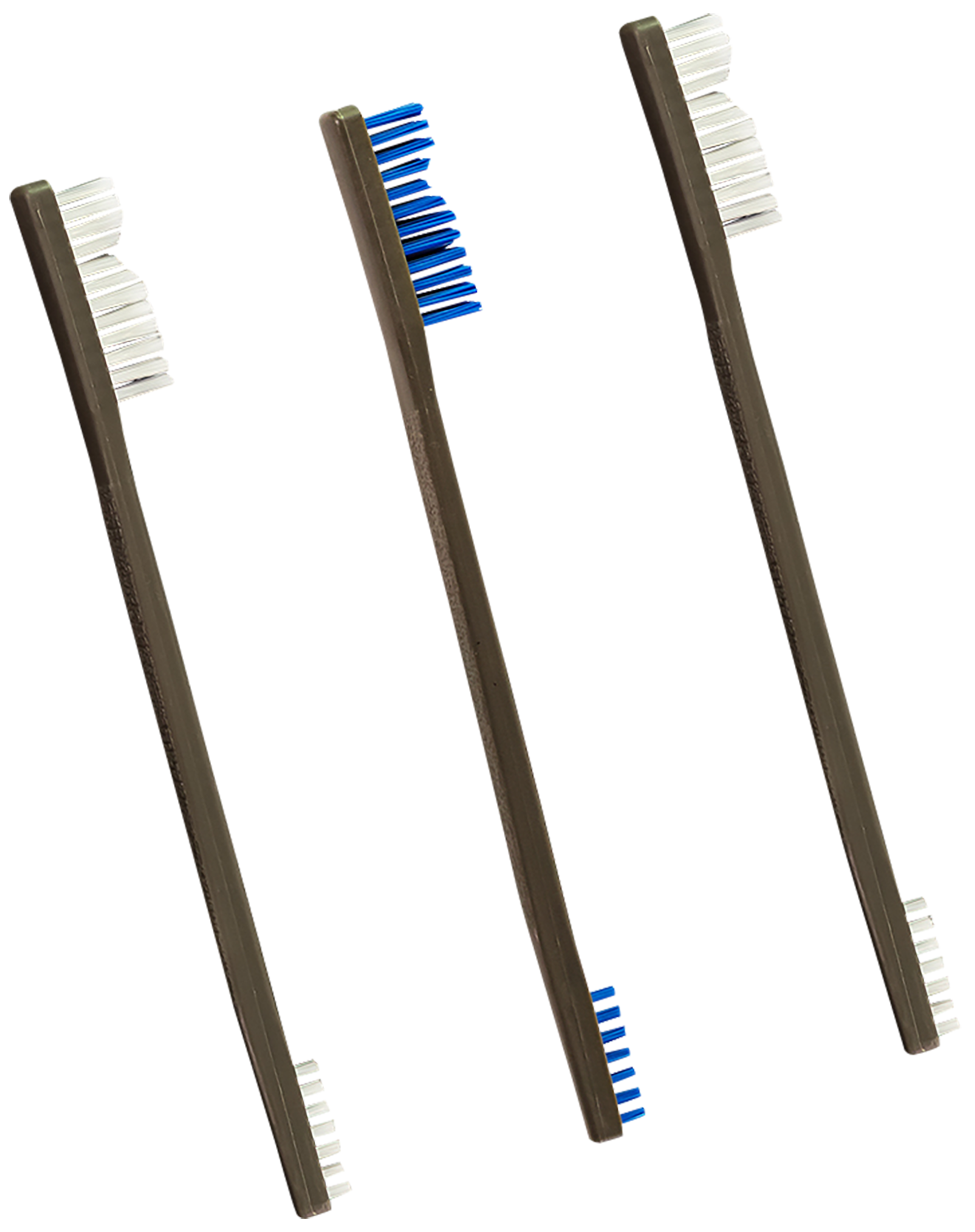 Otis AP Brushes Nylon/Blue Nylon Bristles 3 Pack