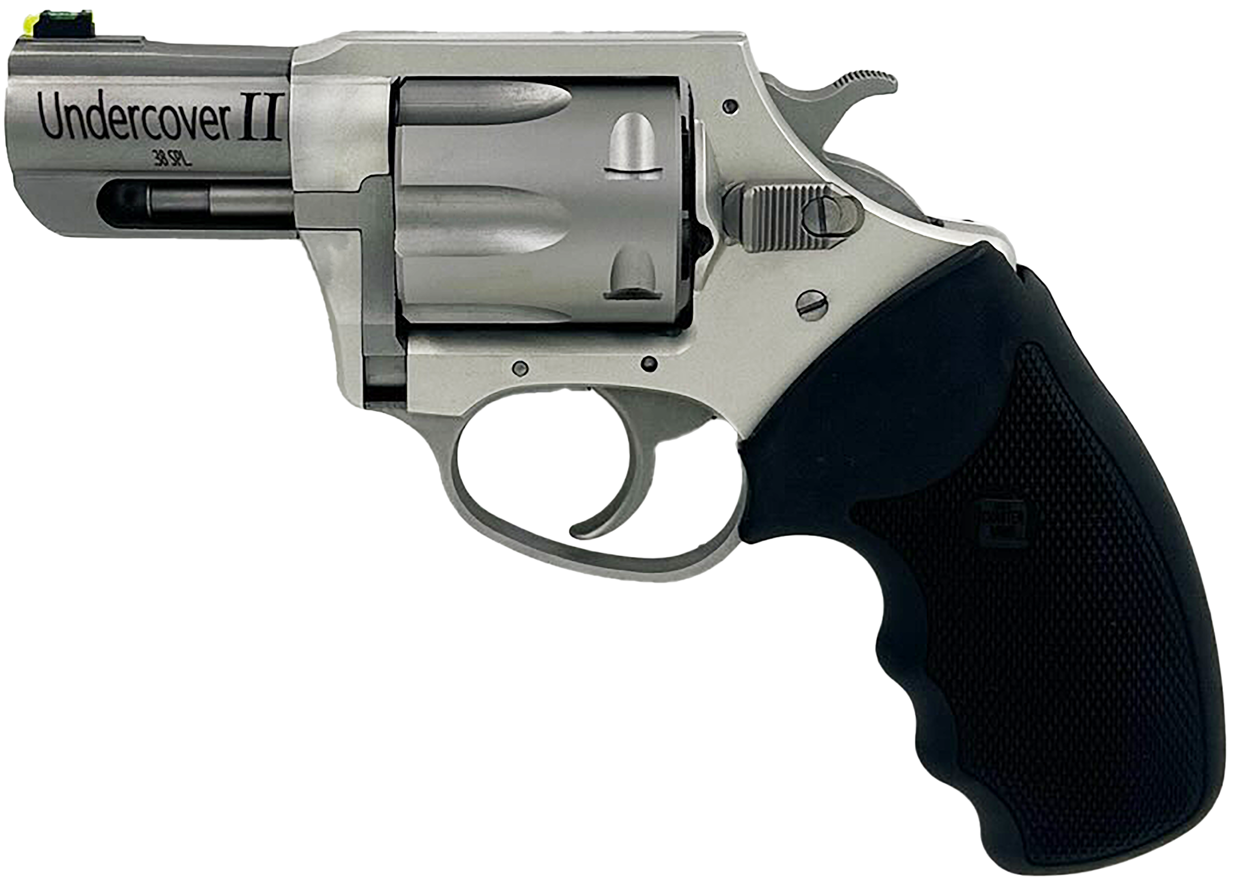 Charter Arms Undercover II 38 Special 2.2" 6-Shot SAO Revolver - Large Frame, Matte Stainless