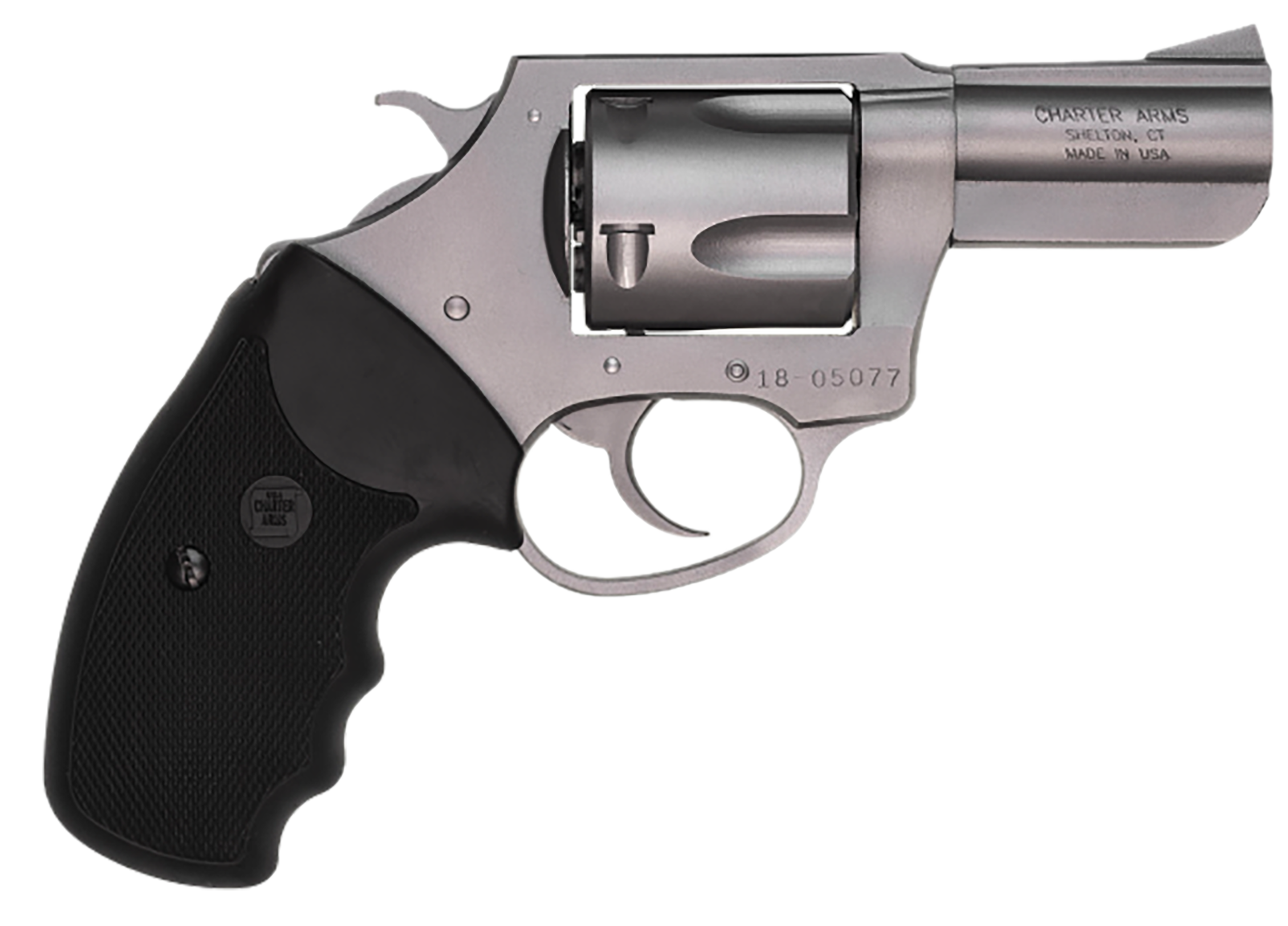 Charter Arms Bulldog Standard .44 Special 2.5" 5-Shot DA/SA Revolver - Stainless