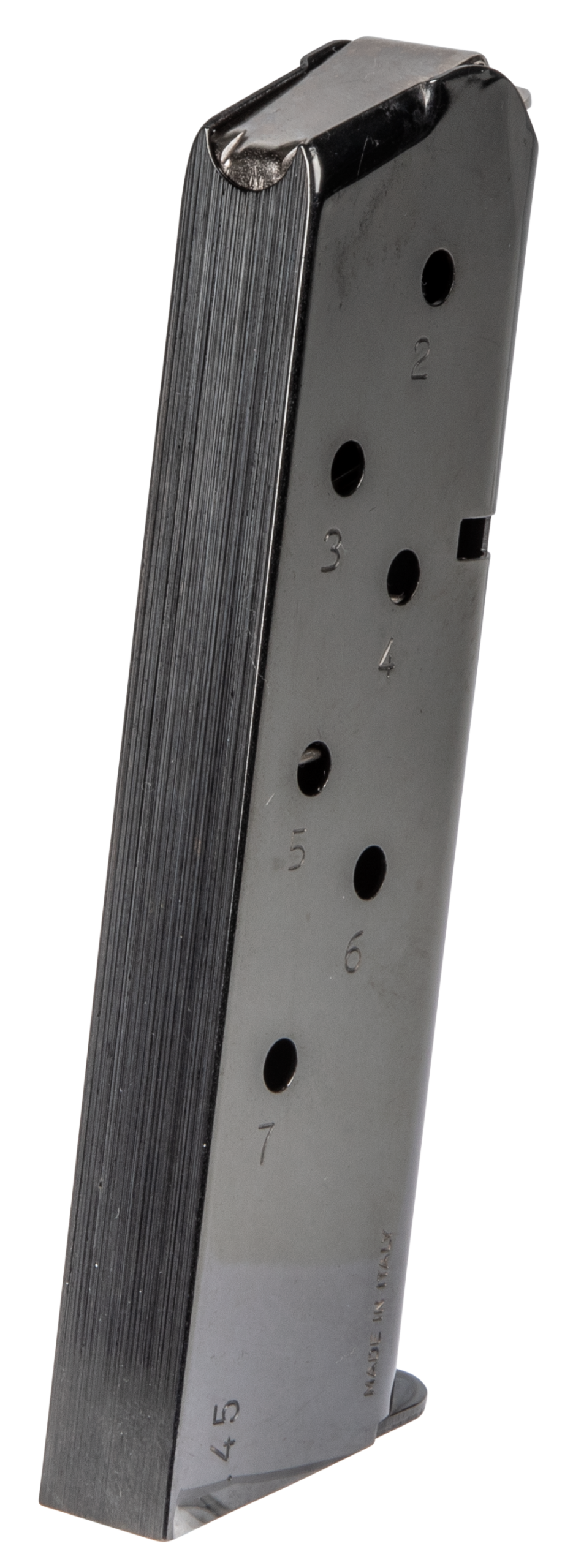 Mec-Gar 1911 Government 45 ACP 7rd Blued Carbon Steel Magazine