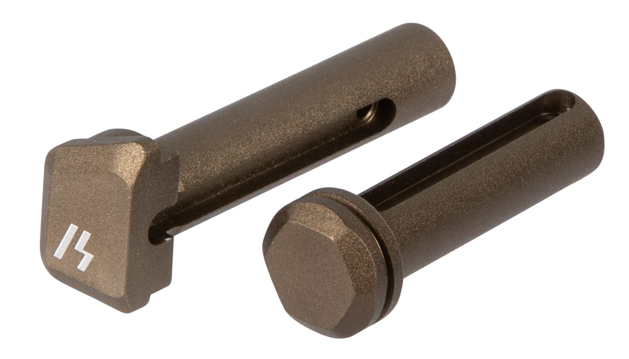 Strike Industries Ultra Light AR-15 Takedown/Pivot Pins Mil-Spec Aluminum - Flat Dark Earth